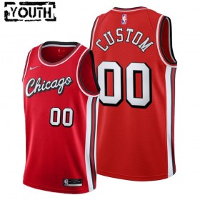 Dres Chicago Bulls Prilagođeni Nike 2021-22 City Edition Throwback Swingman - Dječji